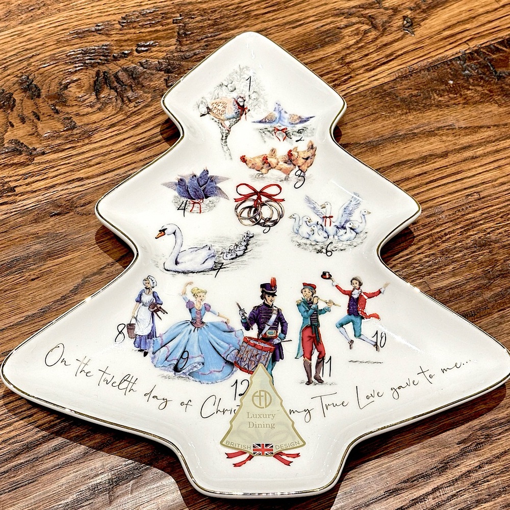 Eaton 12 Days of Christmas Porcelain Plate